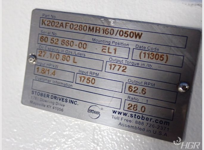 Stober Gear Reducer
