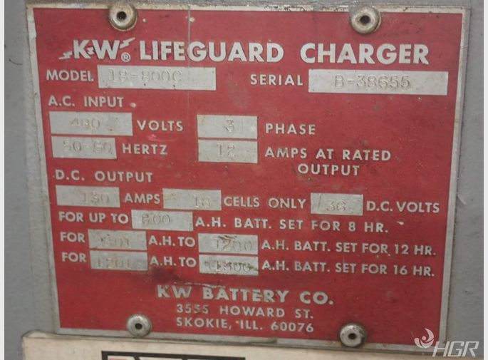 Kw Lifeguard Battery Charger