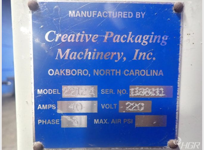 Creative Packaging Machinery Heat Tunnel