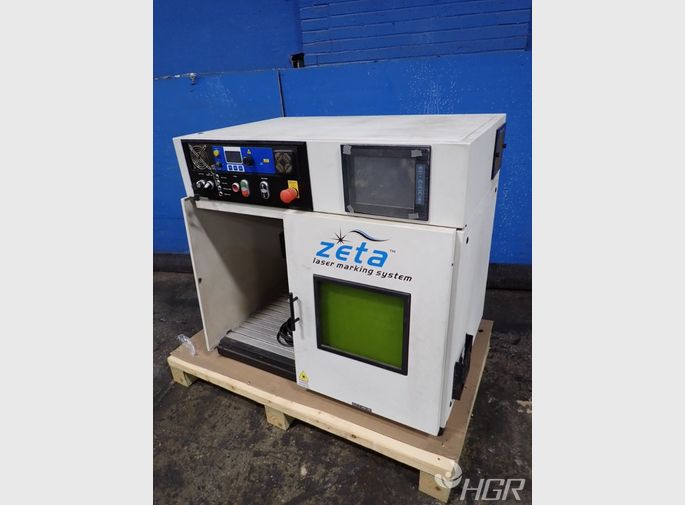 Used Zeta Zeta 703836210 Laser Marking System | HGR*24