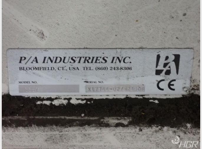 P/A Industries  Stock Straightener Equipment and Information