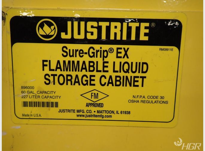 Justrite Flammable Liquid Storage Cabinet