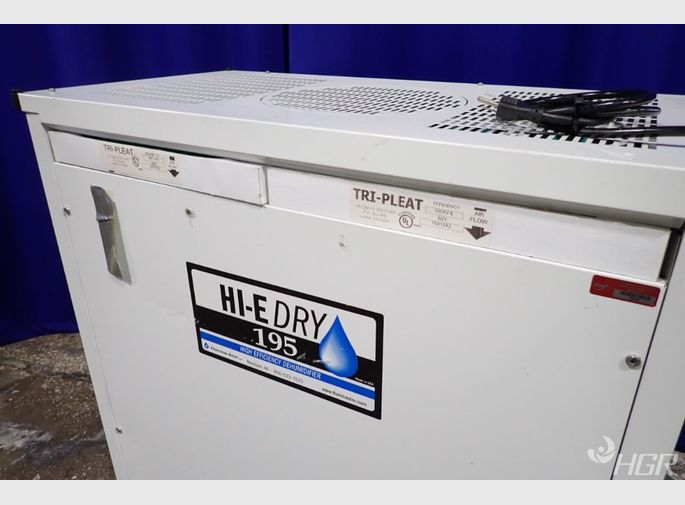 Used Thermastor Dehumidifier HGR Industrial Surplus