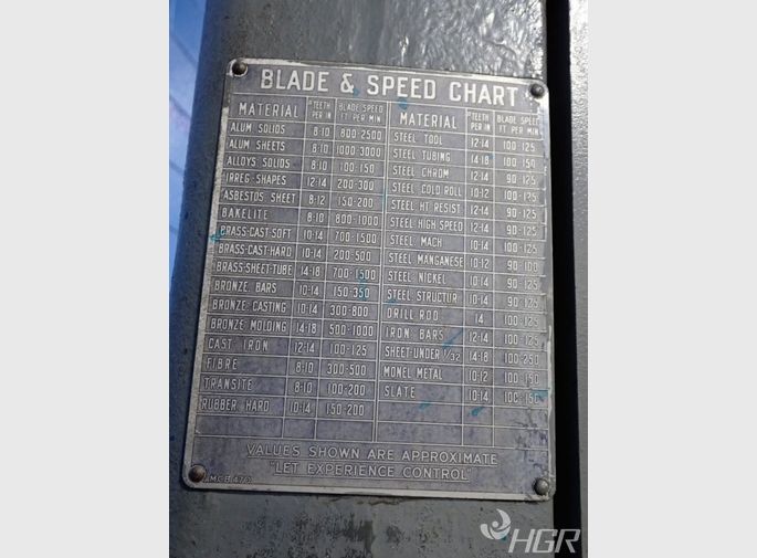 Used Walker Turner Vertical Band Saw | HGR*24