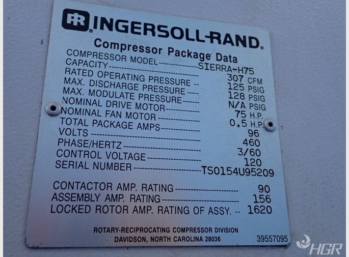 Ingersoll Rand Ingersoll Rand Sierrah75 Air Compressor