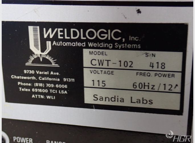 Weldlogic Inc Weldlogic Inc Cwt102 Welding Lathe