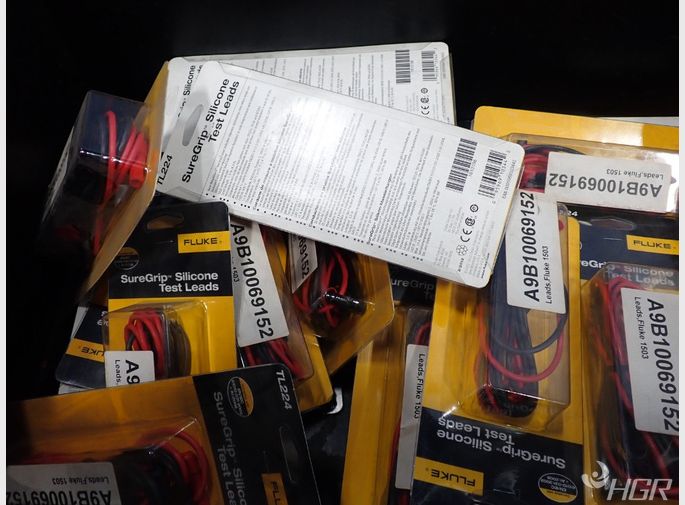 Used Fluke Suregrip Silicone Test Leads | HGR Industrial Surplus