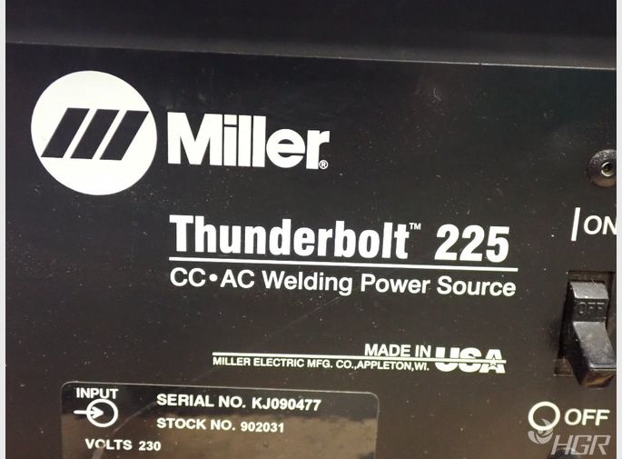 Miller Thunderbolt 225 Welder