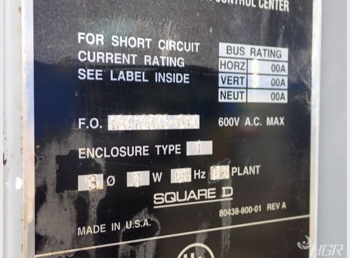 Square D Motor Control Center