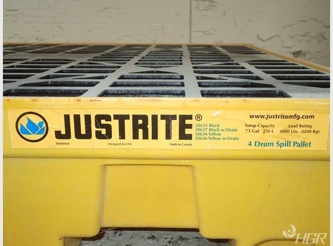 Justrite Spill Containment Pallet