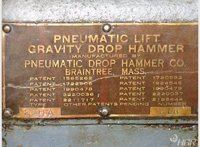 Pneumatic Drop Hammer Gravity Drop Hammer