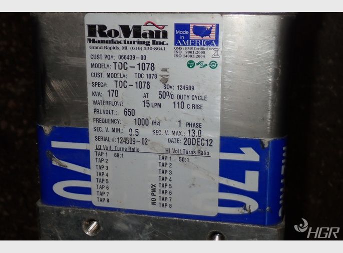 Roman Welding Transformer