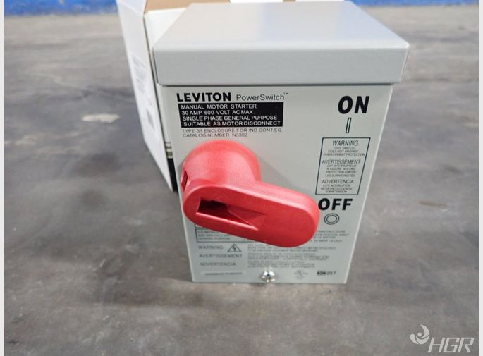 Leviton Manual Motor Starter