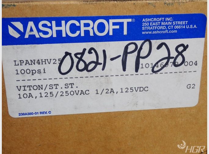 Ashcroft Control Box