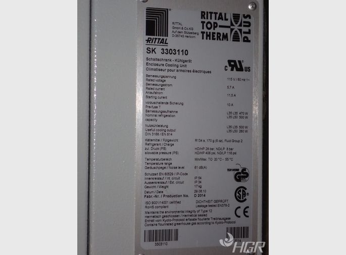 Rittal Eleclosure Air Cooling Unit