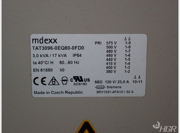 Siemens Mdexx Transformer