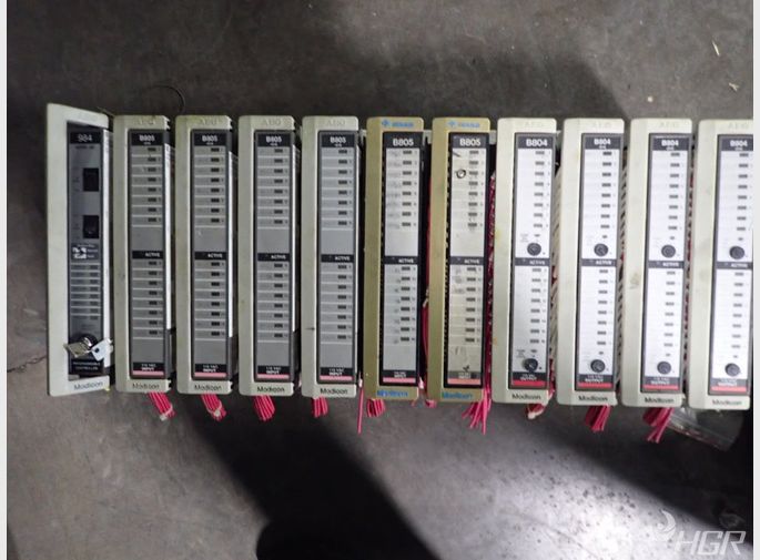 Modicon Slot Rack W Modules