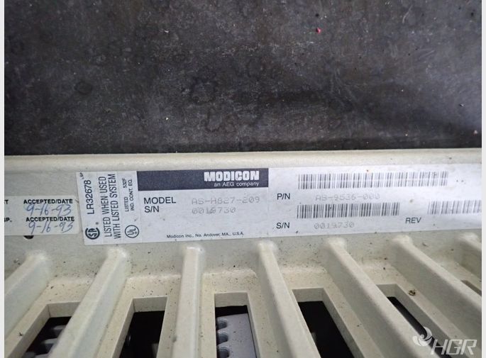 Modicon Slot Rack W Modules
