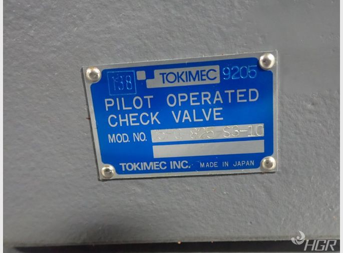 Tokimec Pilot Operated Check Valve
