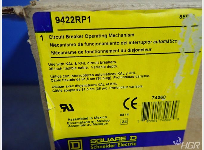 Square D Circuit Breaker Operating Mechanism