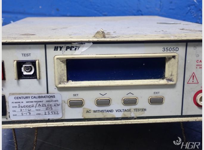  Ac Withstand Voltage Tester