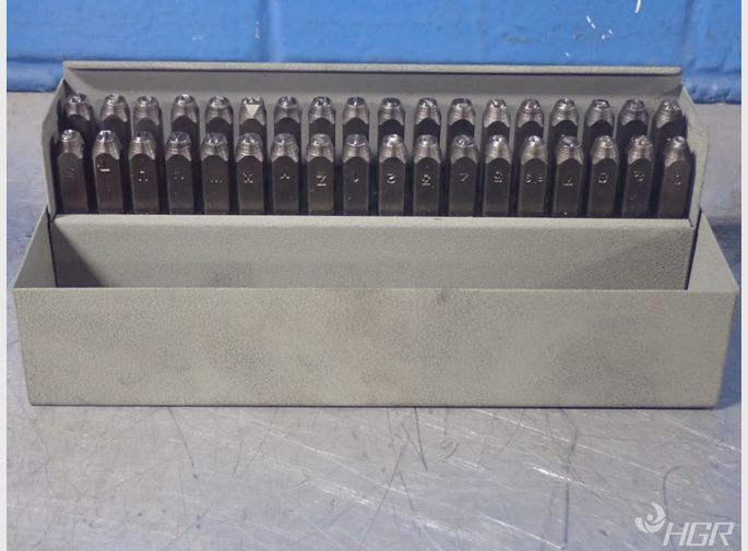 Mark Rite Alloy Steel Stamp Kit