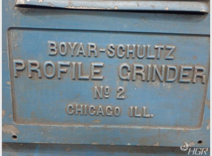 Boyarschultz Profile Grinder