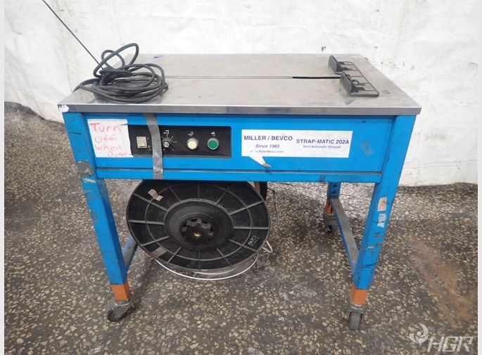 Millerbevco Strapping Machine