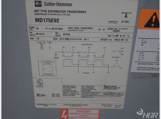 Cutler Transformer