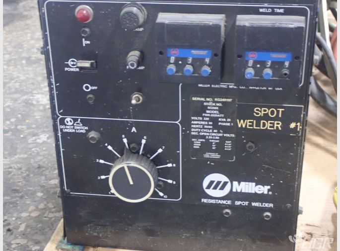 Used Miller Resistance Spot Welder | HGR Industrial Surplus