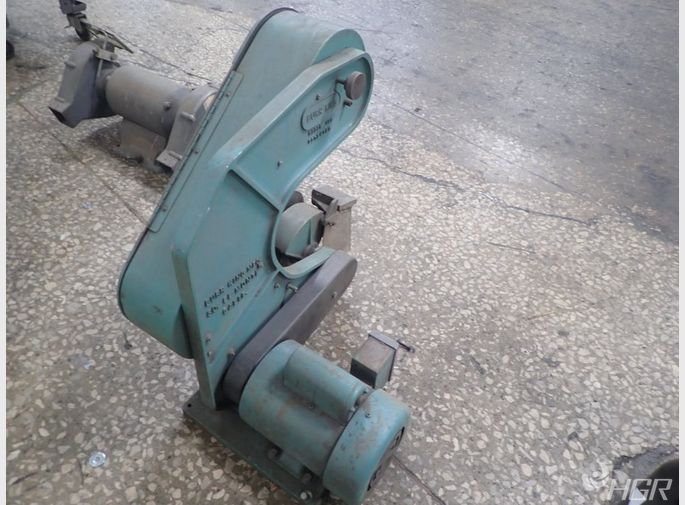 Used Burr King Belt Grinder HGR Industrial Surplus