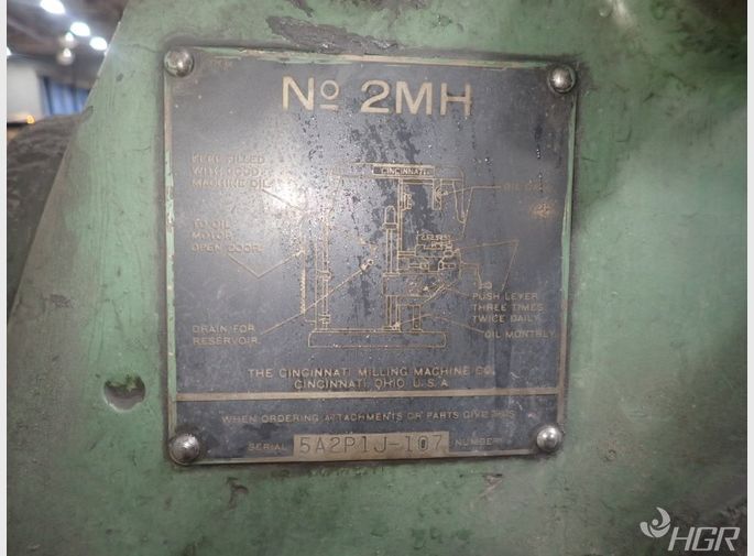 Cincinnati Horizontal Mill