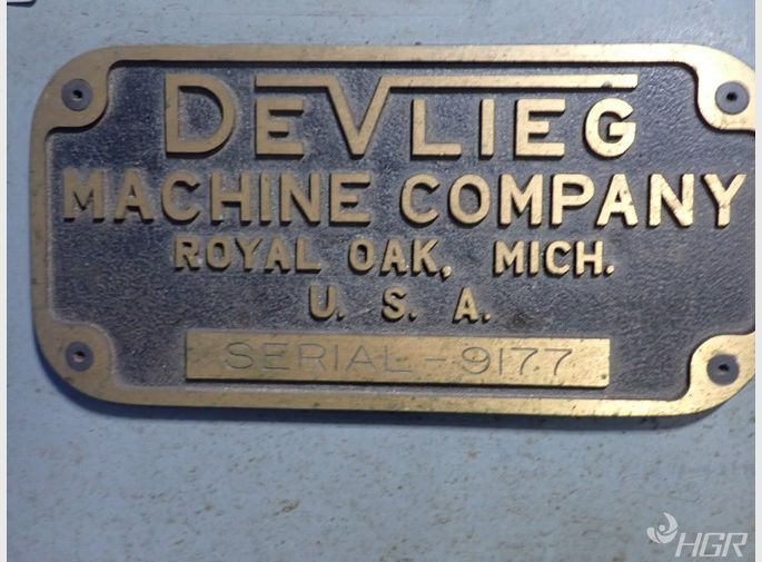 Devlieg Devlieg 43k72 Cnc Jig Mill
