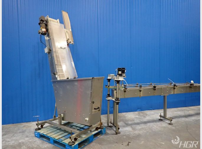 Used Inline Filling Systems Capper W Elevator Sorter Feeder HGR...