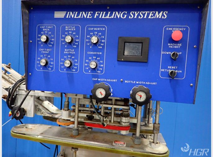 Used Inline Filling Systems Capper W Elevator Sorter Feeder HGR...