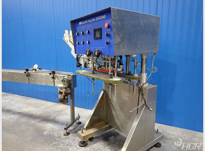 Used Inline Filling Systems Capper W Elevator Sorter Feeder HGR...