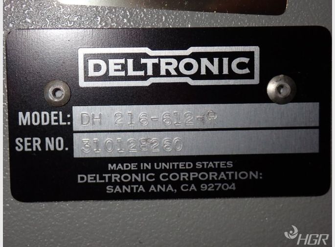 Deltronic Deltronic Dh216612r Optical Comparator