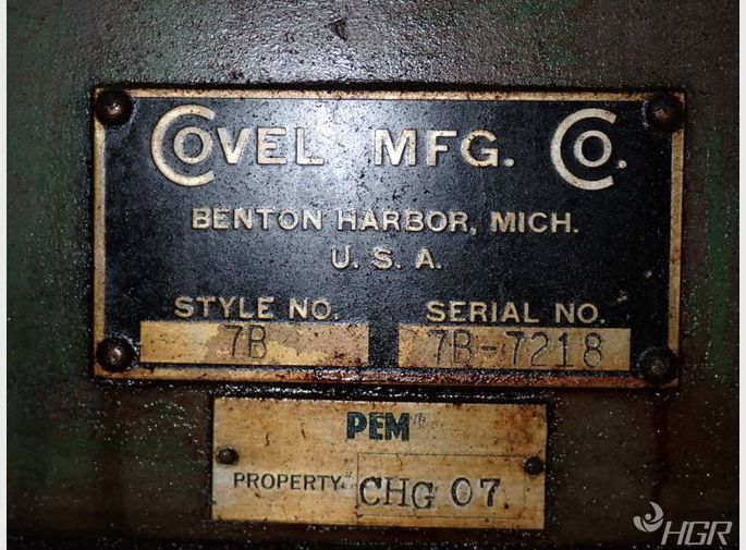 Covel Surface Grinder