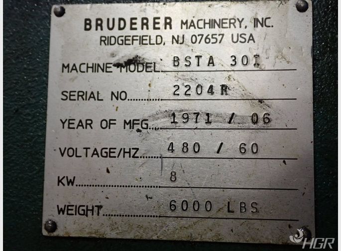 Bruderer Bruderer Bsta 30i Press