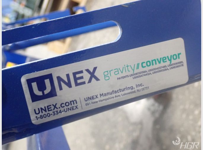 Unex Accordion Skate Conveyor