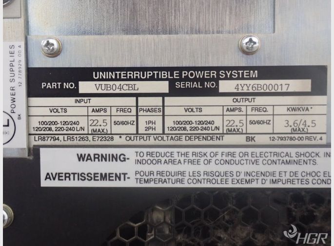 Liebert Uninterruptable Power Supply