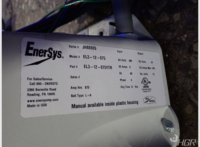 Enersys Battery Charger