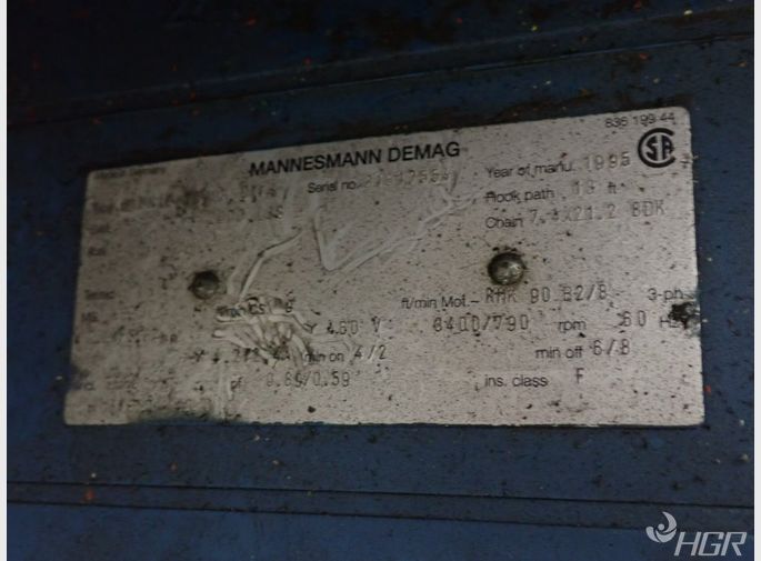 Demag Electric Chain Hoist