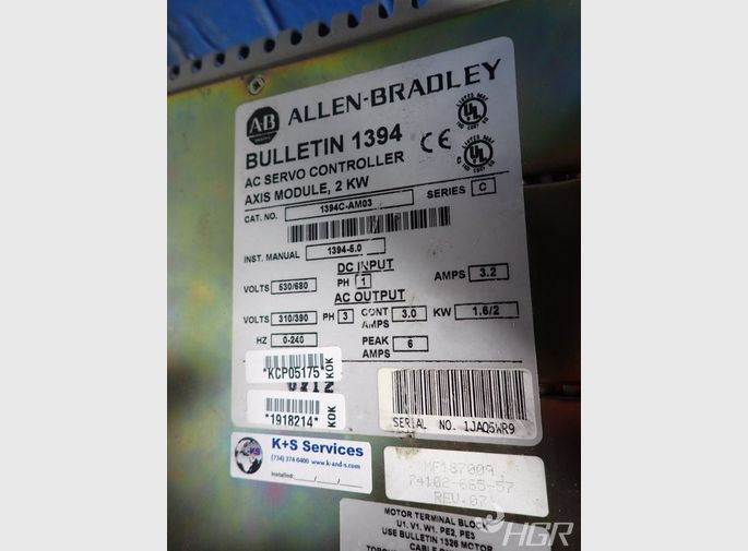 Allenbradley Ac Servo Controller