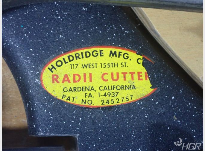 Holdridge Radii Cutter