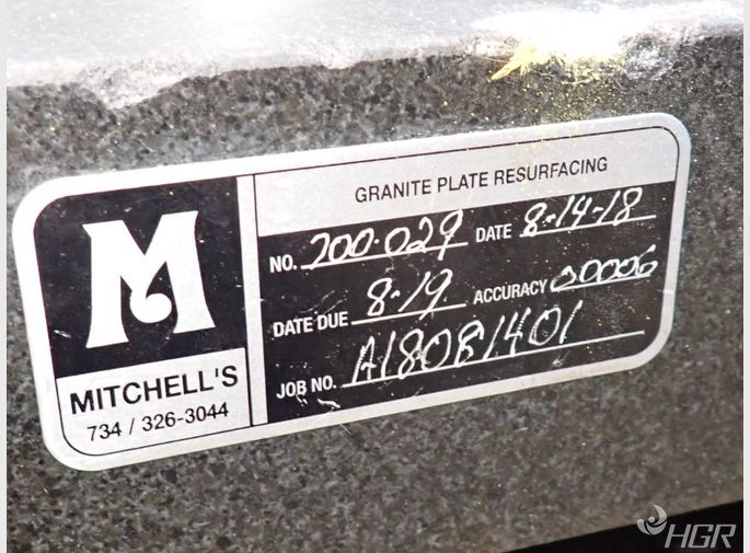 Michells Granite Surface Plate