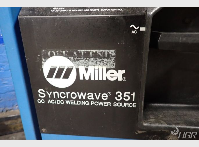 Miller Miller Syncrowave 351 Welder