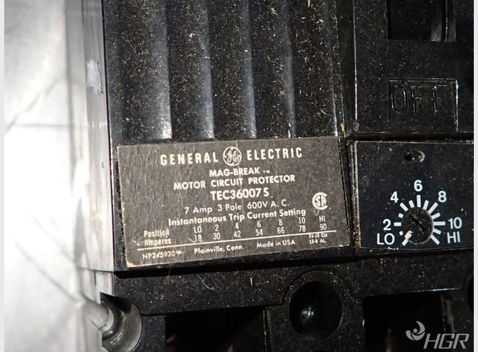 General Electric Circuit Breaker