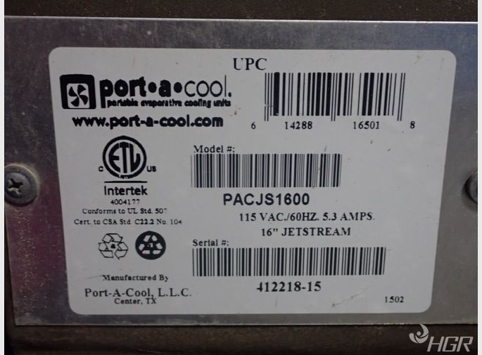 Portacool Fan