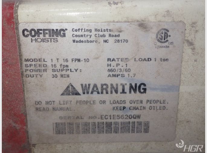 Coffing Chain Hoist